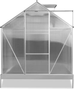 FUXTEC Tuinkas 5,9m² - Broeikas - Kweekkas - Hobbykas - Aluminium/holle Kamerplaat - FX-GWH159 26 FUXTEC Tuinkas 5,9m² - Broeikas - Kweekkas - Hobbykas - Aluminium/holle Kamerplaat - FX-GWH159 -Tuin En Buiten 1001x1200 5