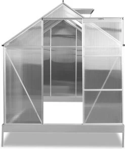 FUXTEC Tuinkas 5,9m² - Broeikas - Kweekkas - Hobbykas - Aluminium/holle Kamerplaat - FX-GWH159 19 FUXTEC Tuinkas 5,9m² - Broeikas - Kweekkas - Hobbykas - Aluminium/holle Kamerplaat - FX-GWH159 -Tuin En Buiten 1010x1200 1