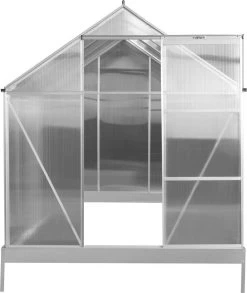 FUXTEC Tuinkas 5,9m² - Broeikas - Kweekkas - Hobbykas - Aluminium/holle Kamerplaat - FX-GWH159 31 FUXTEC Tuinkas 5,9m² - Broeikas - Kweekkas - Hobbykas - Aluminium/holle Kamerplaat - FX-GWH159 -Tuin En Buiten 1010x1200 4