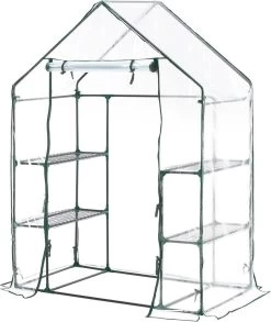 Broeikas / Tuinkas - 147 X 195 X 73 Cm - PVC Folie 19 Broeikas / Tuinkas - 147 X 195 X 73 Cm - PVC Folie -Tuin En Buiten 1011x1200 1