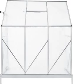 Aluminium Zijkas Kweekkas Wandkas, Broeikas Kas -Tuin En Buiten 1037x1200 1