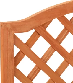 Relaxdays Plantenbak Met Klimrek - Bloembak Trellis - Rankhulp Hout - Voor Klimplanten -Tuin En Buiten 1054x1200 1