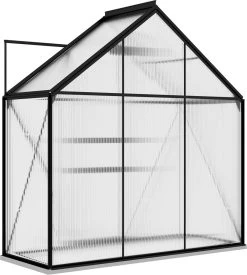 VidaXL Broeikas 1,33 M² Aluminium Antracietkleurig 19 VidaXL Broeikas 1,33 M² Aluminium Antracietkleurig -Tuin En Buiten 1078x1200 1