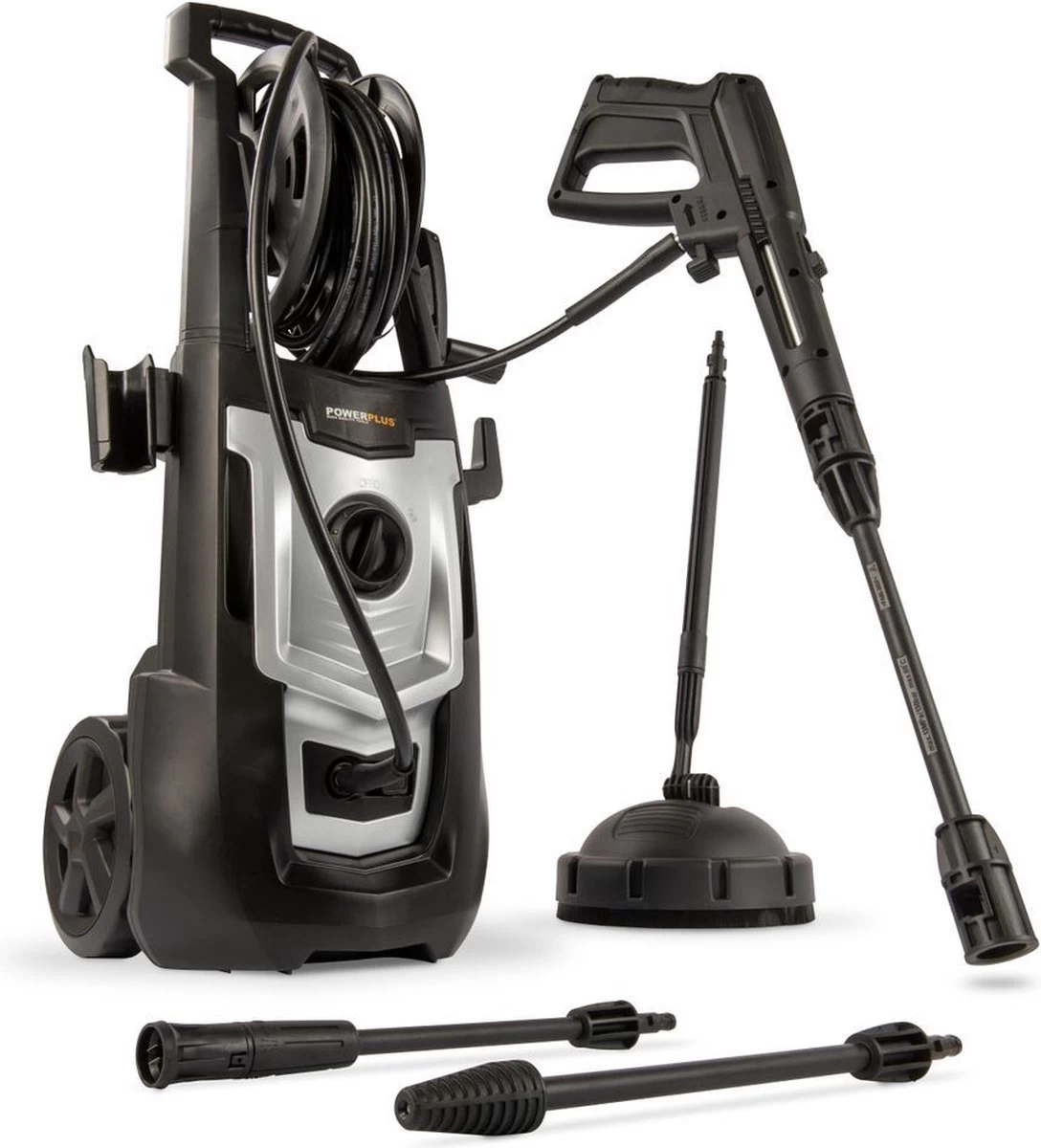 Powerplus POWXG90410 Hogedrukreiniger - 1800W - Max. 140 Bar - 420 L/h - Incl. 8m Slang, Terrasreiniger En Accessoires - Reiniger Voor Auto, Fiets En Meubelen 1 Powerplus POWXG90410 Hogedrukreiniger - 1800W - Max. 140 Bar - 420 L/h - Incl. 8m Slang, Terrasreiniger En Accessoires - Reiniger Voor Auto, Fiets En Meubelen