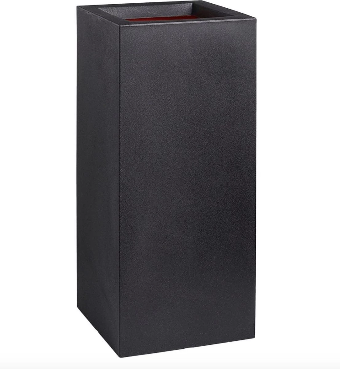 Capi Europe - Bloempot Rechthoek Smooth NL - 36x36x79 - Zwart - Voor Binnen En Buiten - KBL952 9 Capi Europe - Bloempot Rechthoek Smooth NL - 36x36x79 - Zwart - Voor Binnen En Buiten - KBL952 - Afbeelding 9