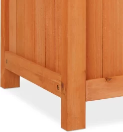 Relaxdays Plantenbak Met Klimrek - Bloembak Trellis - Rankhulp Hout - Voor Klimplanten -Tuin En Buiten 1116x1200