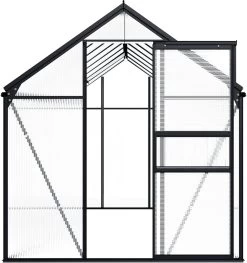 VidaXL Broeikas 1,33 M² Aluminium Antracietkleurig 27 VidaXL Broeikas 1,33 M² Aluminium Antracietkleurig -Tuin En Buiten 1129x1200 5