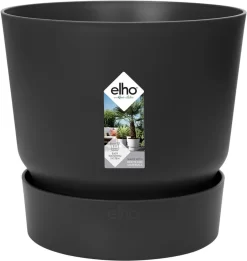 Elho Greenville Rond 30 - Grote Bloempot Voor Buiten - Gemaakt Van Gereycled Plastic - Ø 29.5 X H 27.8 Cm - Living Black 12 Elho Greenville Rond 30 - Grote Bloempot Voor Buiten - Gemaakt Van Gereycled Plastic - Ø 29.5 X H 27.8 Cm - Living Black -Tuin En Buiten 1134x1200 4