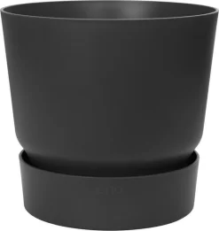 Elho Greenville Rond 30 - Grote Bloempot Voor Buiten - Gemaakt Van Gereycled Plastic - Ø 29.5 X H 27.8 Cm - Living Black 16 Elho Greenville Rond 30 - Grote Bloempot Voor Buiten - Gemaakt Van Gereycled Plastic - Ø 29.5 X H 27.8 Cm - Living Black -Tuin En Buiten 1134x1200 5