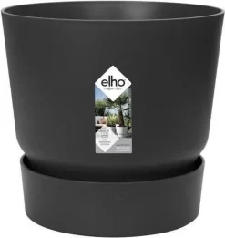 Elho Greenville Rond 30 - Grote Bloempot Voor Buiten - Gemaakt Van Gereycled Plastic - Ø 29.5 X H 27.8 Cm - Living Black 18 Elho Greenville Rond 30 - Grote Bloempot Voor Buiten - Gemaakt Van Gereycled Plastic - Ø 29.5 X H 27.8 Cm - Living Black -Tuin En Buiten 1134x1200 6