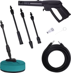 VONROC Hogedrukreiniger V18-2 1800W – 140 Bar – 420 L/h – Incl. 8m Slang, Geïntegreerde Reinigingsmiddelen Tank, Terrasreiniger, Spuitstukken En Accessoires 19 VONROC Hogedrukreiniger V18-2 1800W – 140 Bar – 420 L/h – Incl. 8m Slang, Geïntegreerde Reinigingsmiddelen Tank, Terrasreiniger, Spuitstukken En Accessoires -Tuin En Buiten 1166x1200 4