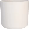 Elho B.for Soft Rond 30 - Bloempot Voor Binnen - Ø 29.5 X H 27.6 Cm - Wit