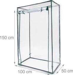 Relaxdays Tomatenkas 150x100x50 Cm - Tuinkas Tomaten - Foliekas - Serre - Kweekkas - PVC 30 Relaxdays Tomatenkas 150x100x50 Cm - Tuinkas Tomaten - Foliekas - Serre - Kweekkas - PVC -Tuin En Buiten 1168x1200 4