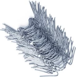 Deuba Broeikas Glasklemmen – 100 Stuks 85x30mm – RVS Zilver -Tuin En Buiten 1171x1200 3