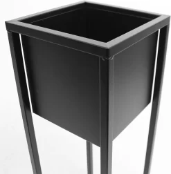 Bloempot - Metaal - Bloemen - Plantenpot - Voor Binnen - Zwart - 70 Cm 9 Bloempot - Metaal - Bloemen - Plantenpot - Voor Binnen - Zwart - 70 Cm -Tuin En Buiten 1174x1200 6