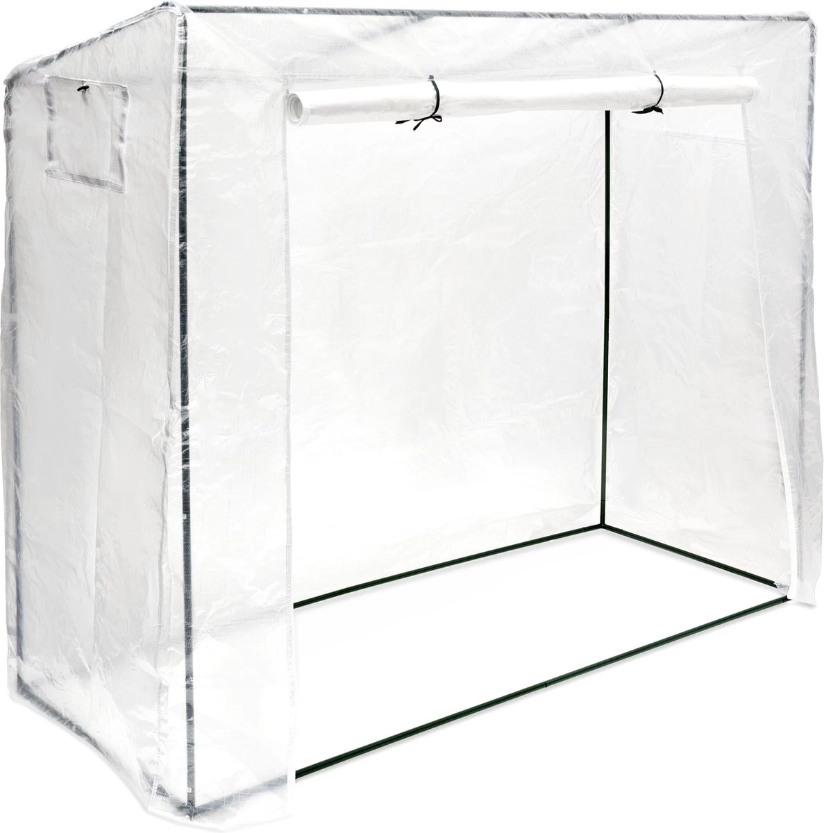 Relaxdays Tomatenkas XL - Met Schuin Dak - Kweekkas Voor Tomaten - Plastic Serre 1 Relaxdays Tomatenkas XL - Met Schuin Dak - Kweekkas Voor Tomaten - Plastic Serre