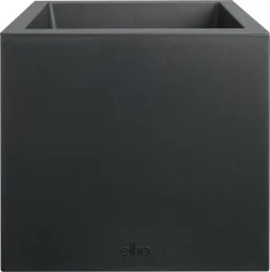 Elho Vivo Next Vierkant 30 - Plantenbak Voor Binnen & Buiten - Ø 29.5 X H 29.5 Cm - Zwart/Living Black -Tuin En Buiten 1189x1200 2