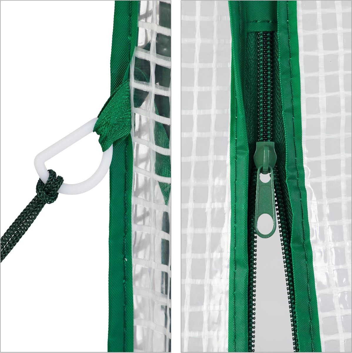 Relaxdays Tuinkas - 2 M² - Kweekkas Tuin - Grote Foliekas - 4 Ramen - Plantenkas Tomaten 17 Relaxdays Tuinkas - 2 M² - Kweekkas Tuin - Grote Foliekas - 4 Ramen - Plantenkas Tomaten - Afbeelding 17