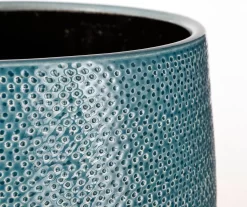 Mica Decorations Gabriel Bloempot - H20 X Ø25 Cm - Keramiek - Blauw 12 Mica Decorations Gabriel Bloempot - H20 X Ø25 Cm - Keramiek - Blauw -Tuin En Buiten 1200x1005