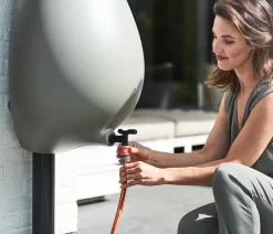 Elho Pure Raindrop 70L - Geel/Oker -Tuin En Buiten 1200x1028 1