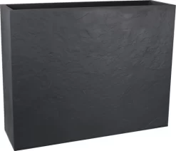 EDA Plantenbak - Bloembak - 46L - 78,5 X 29,5 X 60 Cm - Antraciet