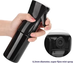 Hairspray - Mist Haarspray - 300ml - Zwart - Waterspuit - Water Verstuiver - 10 Hairspray - Mist Haarspray - 300ml - Zwart - Waterspuit - Water Verstuiver - -Tuin En Buiten 1200x1041