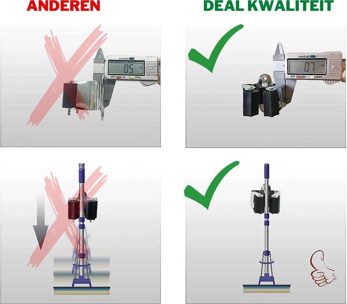 Deal Tools Multi Wand Houder - Bezemhouder - Gereedschap Houder - Bezem Ophangsysteem - Ophangsysteem Tuingereedschap - Set Inclusief Bevestigingsmateriaal - 12 Houders 3 Deal Tools Multi Wand Houder - Bezemhouder - Gereedschap Houder - Bezem Ophangsysteem - Ophangsysteem Tuingereedschap - Set Inclusief Bevestigingsmateriaal - 12 Houders - Afbeelding 3