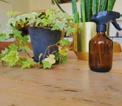 24DOTS Living Plantenspuit | 300 Ml Bruin Amber Glas | Plantensproeier | Plantenspuit Binnen | Waterverstuiver | Vernevelaar -Tuin En Buiten 1200x1051