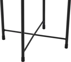 Bloempot Op Standaard Mol Set Van 2 Zwart En Goud 11 Bloempot Op Standaard Mol Set Van 2 Zwart En Goud -Tuin En Buiten 1200x1066 1