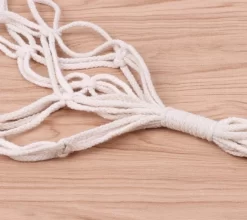 Merkloos Plantenhanger Macramé - Luxe Gevlochten Touw Katoen - 2 Stuks - Plantenpot Ophangen -Tuin En Buiten 1200x1069