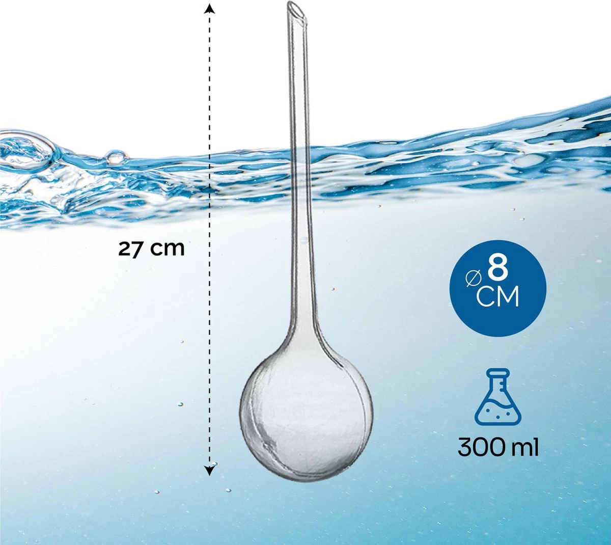 Waterdruppelaar Voor Planten - Irrigatiesysteem- Waterbol - Druppelsysteem - Watergeefsysteem Voor Kamerplanten - Plantenwatergever -6 Stuks - Transparant 2 Waterdruppelaar Voor Planten - Irrigatiesysteem- Waterbol - Druppelsysteem - Watergeefsysteem Voor Kamerplanten - Plantenwatergever -6 Stuks - Transparant - Afbeelding 2