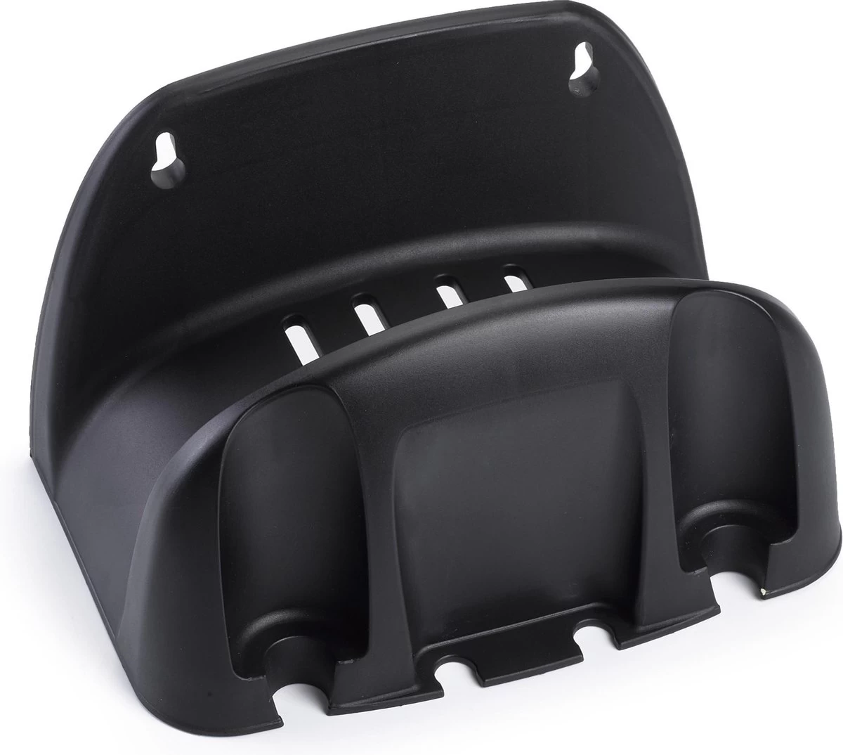 Zwarte Kunststof Tuinslanghouder - Universeel - 16 X 25 X 15 Cm - Tuin Artikelen - Tuinslang Ophangen - Houder 1 Zwarte Kunststof Tuinslanghouder - Universeel - 16 X 25 X 15 Cm - Tuin Artikelen - Tuinslang Ophangen - Houder