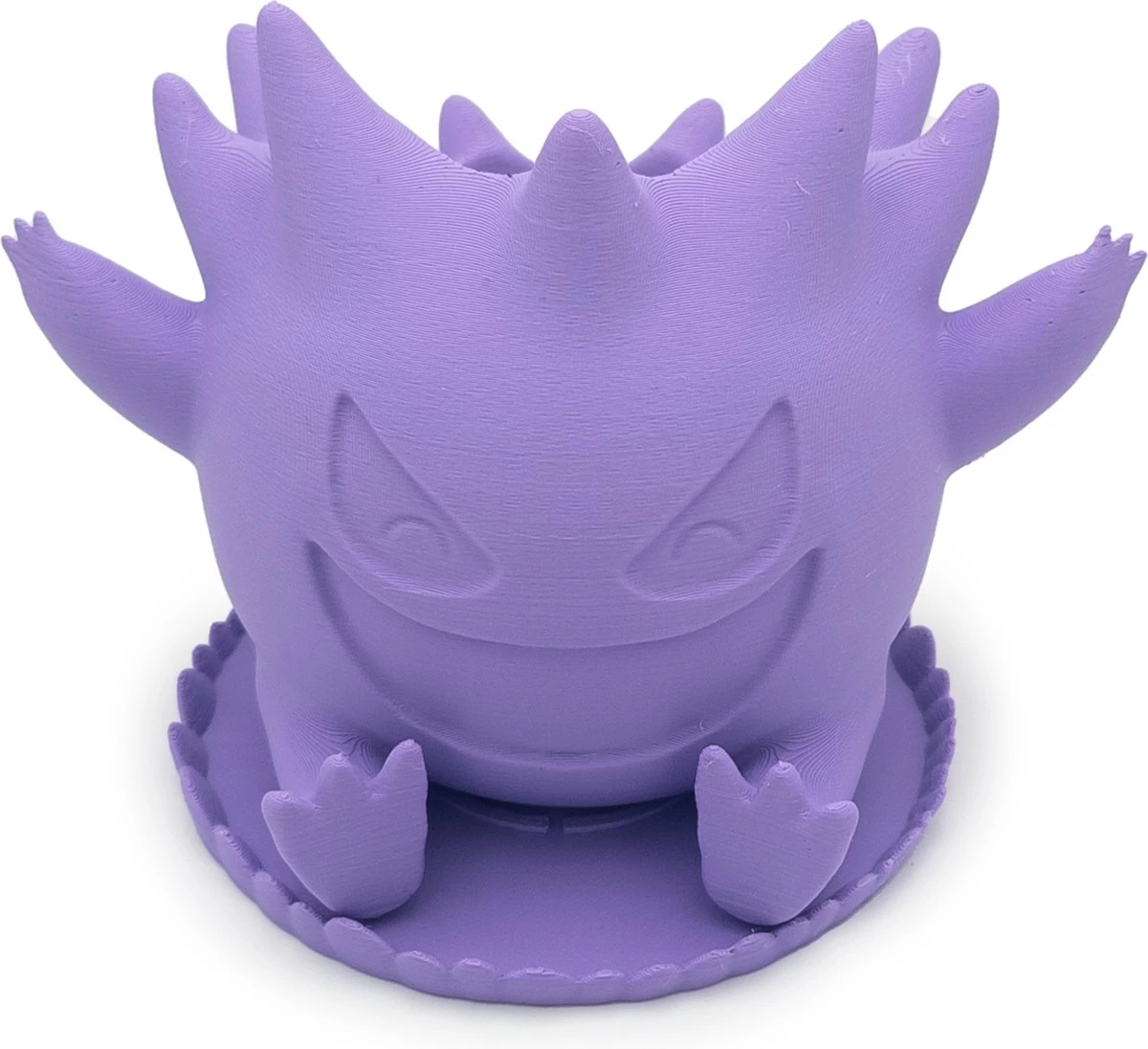 Azhora Pokémon Gengar Bloempot - Inclusief Opvangschaal - Lichtpaars 7 Azhora Pokémon Gengar Bloempot - Inclusief Opvangschaal - Lichtpaars - Afbeelding 7