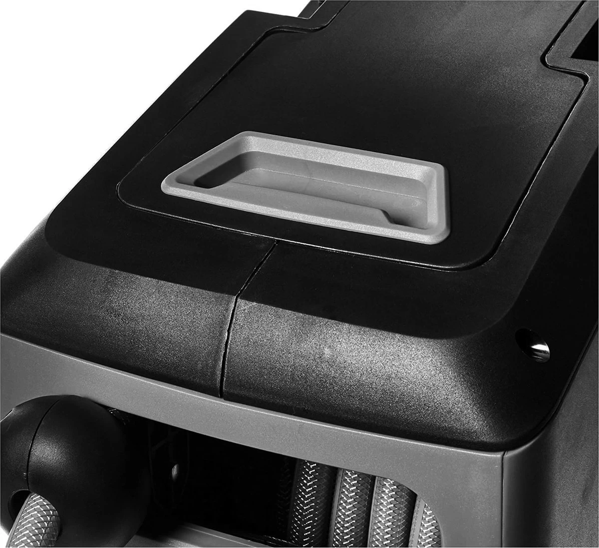 CoolHome Wandslangenbox 30 Meter + 2 Meter - Tuinslang Met Haspel- Slangenhouder 180° Draaibaar - Tuinslanghaspel Zwart - Grijs 4 CoolHome Wandslangenbox 30 Meter + 2 Meter - Tuinslang Met Haspel- Slangenhouder 180° Draaibaar - Tuinslanghaspel Zwart - Grijs - Afbeelding 4