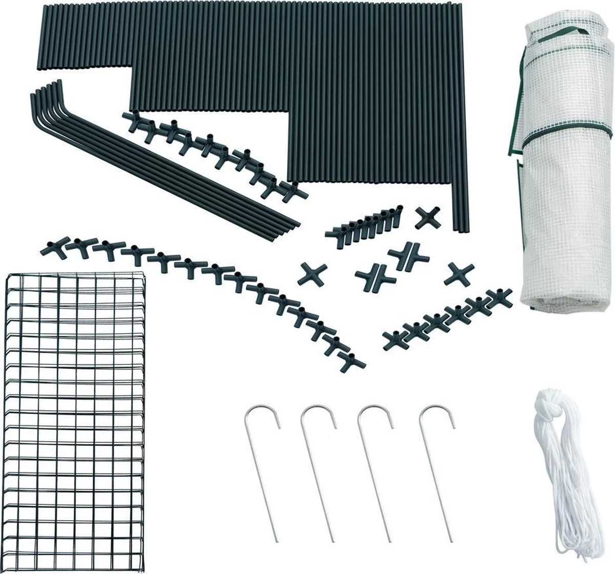 Gardebruk Kweekkas 2m² - 8 Legplanken & 4 Ramen - 195x143x143 Cm 10 Gardebruk Kweekkas 2m² - 8 Legplanken & 4 Ramen - 195x143x143 Cm - Afbeelding 10