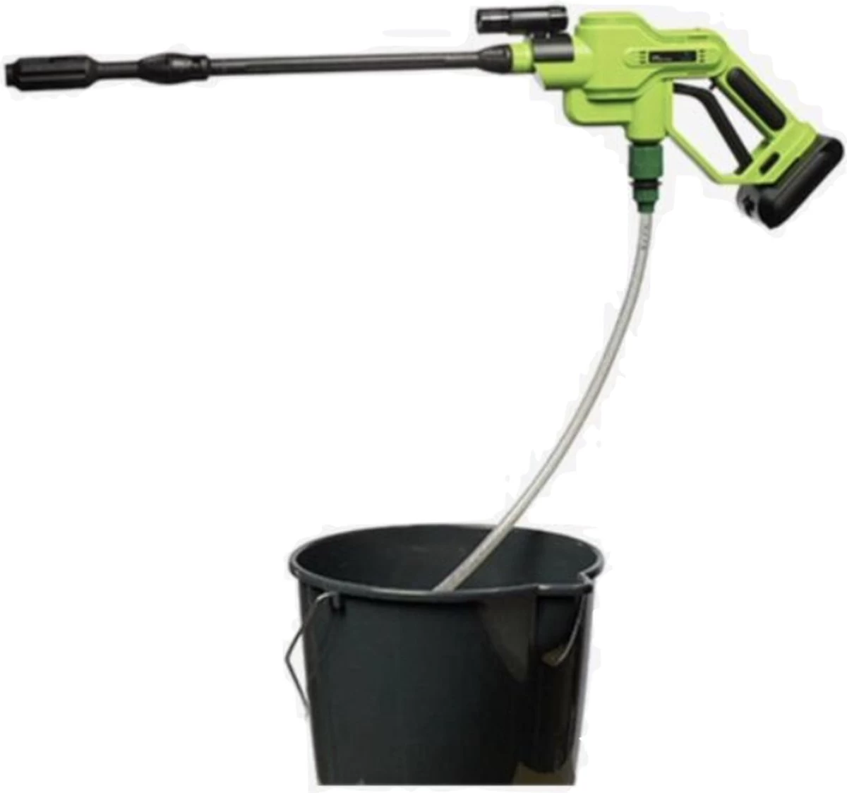 Aqua Hogedrukreiniger Op Accu - Draadloos - Voor Auto, Tuin, Terras En Raam 2 Aqua Hogedrukreiniger Op Accu - Draadloos - Voor Auto, Tuin, Terras En Raam - Afbeelding 2