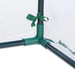 Relaxdays Kweekkas Tunnel Met Raam - Kleine Tuinkas - Ronde Broeikas - Kunststof Hobbykas -Tuin En Buiten 1200x1127 2