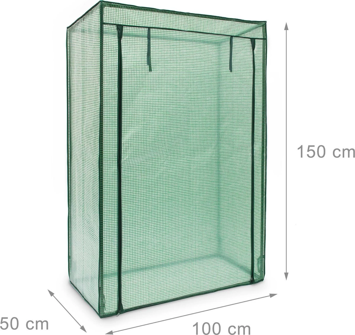 Relaxdays Kweekkas Tomaten - Folie Tuinkas - Tomatenhuis - Foliekas - Broeikas Kunststof - PE 8 Relaxdays Kweekkas Tomaten - Folie Tuinkas - Tomatenhuis - Foliekas - Broeikas Kunststof - PE - Afbeelding 8