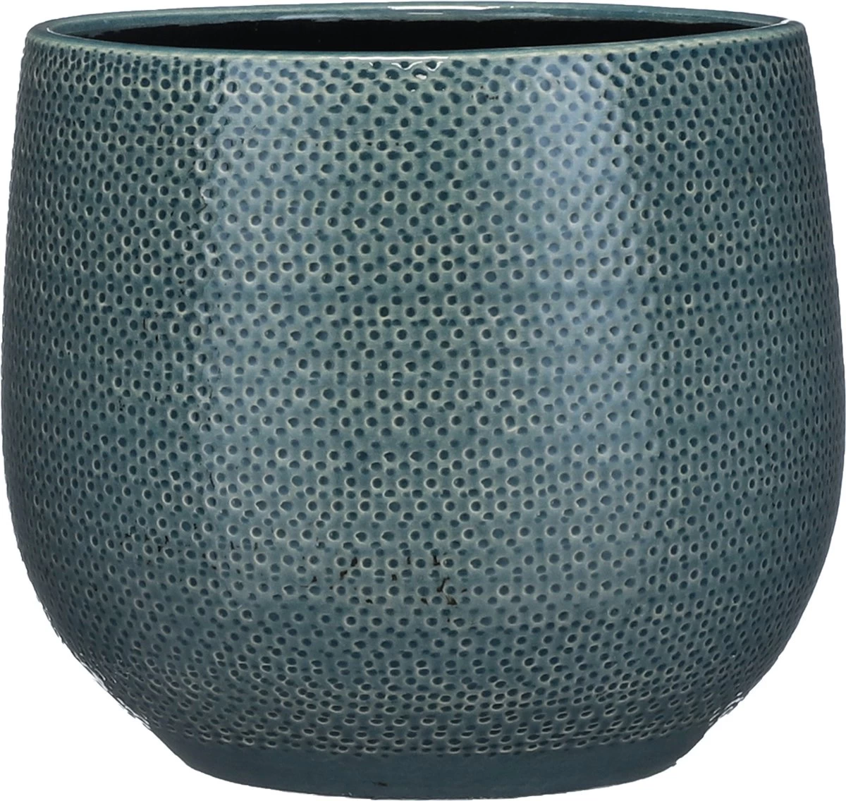 Mica Decorations Gabriel Bloempot - H20 X Ø25 Cm - Keramiek - Blauw 1 Mica Decorations Gabriel Bloempot - H20 X Ø25 Cm - Keramiek - Blauw