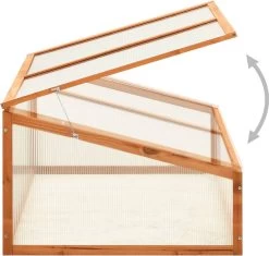 VidaXL Broeikas 100x65x40 Cm Vurenhout 13 VidaXL Broeikas 100x65x40 Cm Vurenhout -Tuin En Buiten 1200x1144 2