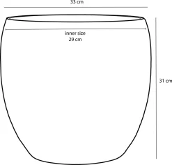 Mica Decorations Lester Bloempot - H31 X Ø33 Cm - Terracotta - Groen 19 Mica Decorations Lester Bloempot - H31 X Ø33 Cm - Terracotta - Groen -Tuin En Buiten 1200x1149 2