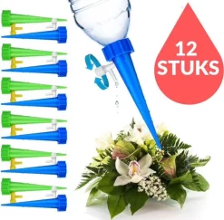 12 Stuks Plant Bewateringssysteem | Waterdruppelaar | Druppelsysteem |Bewateringssysteem | Bewateringsyteem Watergeefsysteem | Plantenbol | Automatische Gieter | Water Druppelaar | Druppel Systeem | Water Geef Systeem | Plantenbol | -Tuin En Buiten 1200x1179