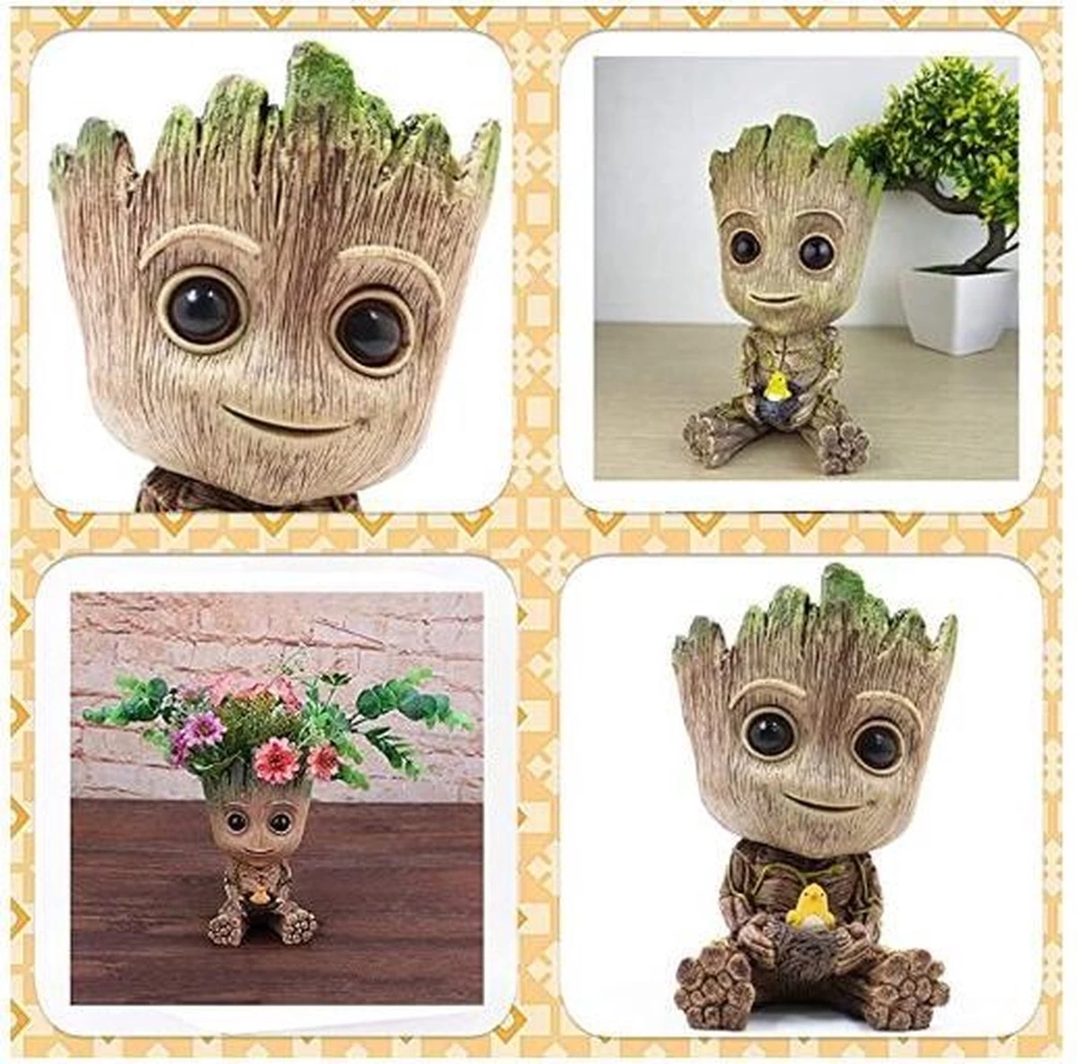 Grootted Planter Pot Baby Bloempot Met Chick 10 Grootted Planter Pot Baby Bloempot Met Chick - Afbeelding 10