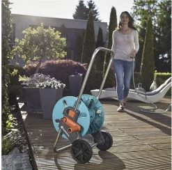 GARDENA AquaRoll S Slangenwagen - Verstelbare Handgreep - Excl. Tuinslang -Tuin En Buiten 1200x1186 6