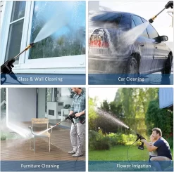 BOTC Universal Hogedrukreiniger - Draagbaar - Auto Wasmachine - Hogedrukreiniger -Tuin En Buiten 1200x1190 4