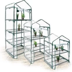 Relaxdays Tuinkas - Foliekas Balkon - Broeikas - Kweekkas - Verkrijgbaar In 3 Afmetingen - 4 -Tuin En Buiten 1200x1197 12