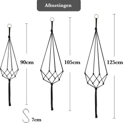 9 Stuks Zwart Macrame Plantenhangers - Boho Handgeweven Katoen Hangpot Voor Binnen/Buiten - Hangende Bloempot Met Kralen - Macramé Touw/Koord Hangplant Houder - Bohemian Wandhanger Decoratie - Plant Hanger - Verticale Tuin Bloempothouder Planthanger 18 9 Stuks Zwart Macrame Plantenhangers - Boho Handgeweven Katoen Hangpot Voor Binnen/Buiten - Hangende Bloempot Met Kralen - Macramé Touw/Koord Hangplant Houder - Bohemian Wandhanger Decoratie - Plant Hanger - Verticale Tuin Bloempothouder Planthanger -Tuin En Buiten 1200x1198 7