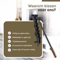 Flowkey® Houtklover XL - Houtsplijter Bijl - Houtkliever Kloofwig Gietijzer - Voor Hout & Aanmaakhout - Inclusief Gratis Bevestigingsset 16 Flowkey® Houtklover XL - Houtsplijter Bijl - Houtkliever Kloofwig Gietijzer - Voor Hout & Aanmaakhout - Inclusief Gratis Bevestigingsset -Tuin En Buiten 1200x1199 5