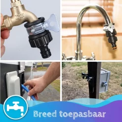 Summer Spark Universele Waterdief 14 – 20mm - Kraanstuk - Adapter Binnenkraan - Ook Geschikt Voor Gardena - Slangkoppeling 8 Summer Spark Universele Waterdief 14 – 20mm - Kraanstuk - Adapter Binnenkraan - Ook Geschikt Voor Gardena - Slangkoppeling -Tuin En Buiten 1200x1200 1
