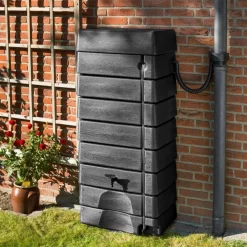 Nature - Regentank - 276L - H134,5 X 58,5 X 39,5cm - Antraciet - Muurmodel -Tuin En Buiten 1200x1200 214